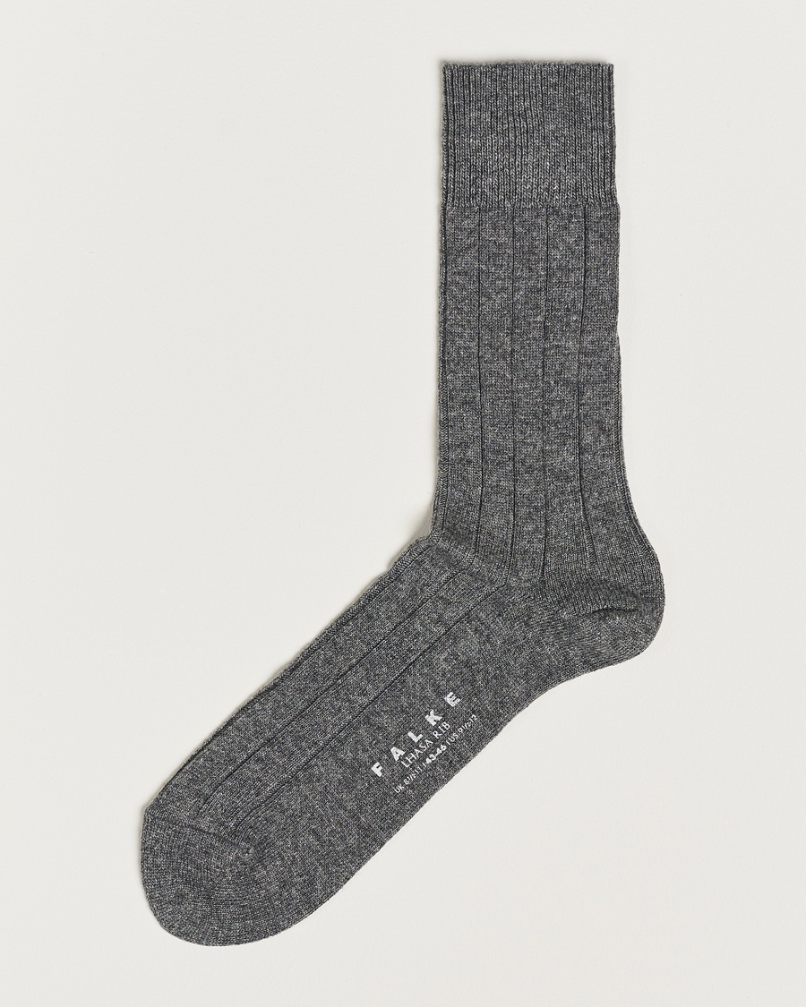 Falke Lhasa Cashmere Socks Light Grey – Harmaa
