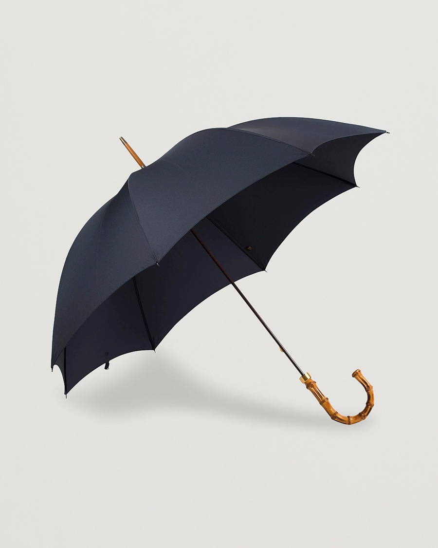 Fox Umbrellas Whangee Umbrella Dark Navy – Sininen