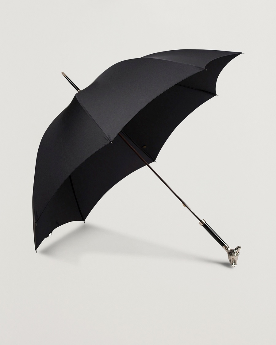 Fox Umbrellas Silver Fox Umbrella Black – Musta