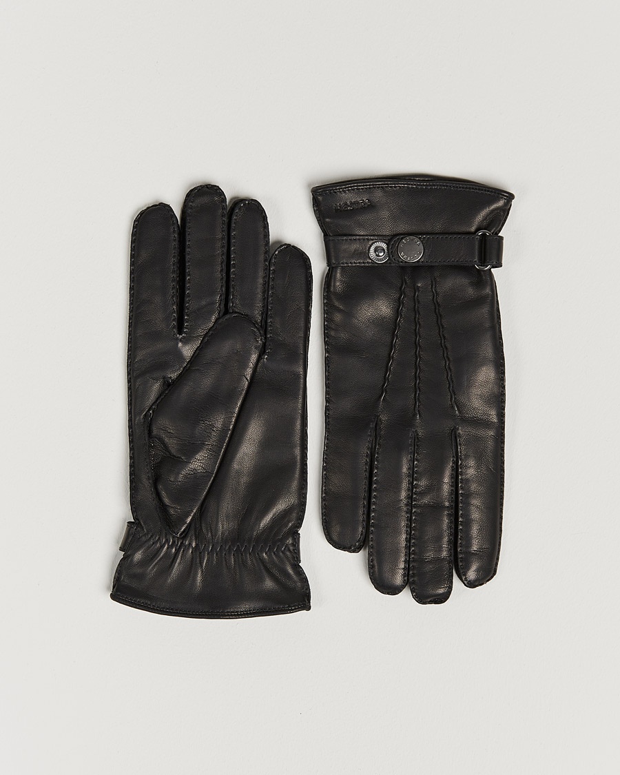 Hestra Jake Wool Lined Buckle Glove Black – Musta