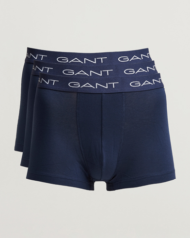 Mies | GANT | GANT | 3-Pack Trunk Boxer Navy