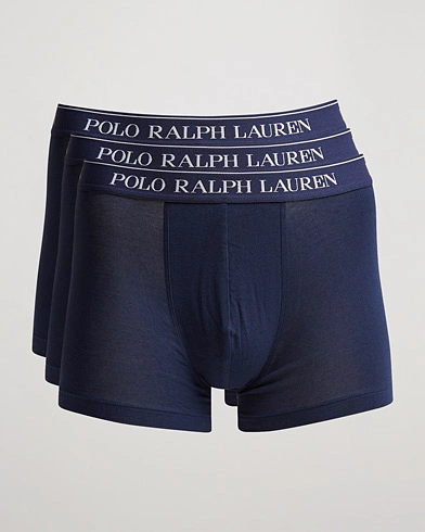 Mies | Alusvaatteet | Polo Ralph Lauren | 3-Pack Trunk Navy 