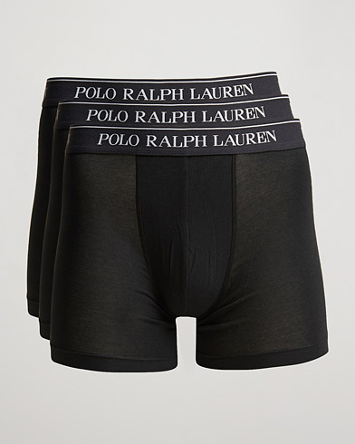 Mies | Wardrobe Basics | Polo Ralph Lauren | 3-Pack Boxer Brief Polo Black