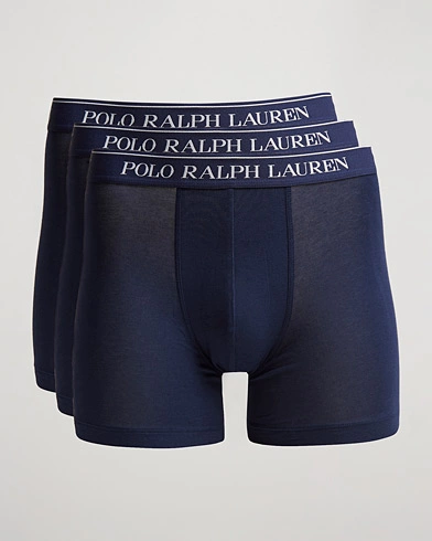 Mies | Alusvaatteet | Polo Ralph Lauren | 3-Pack Boxer Brief Navy 
