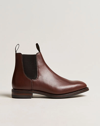 Mies | Best of British | Loake 1880 | Chatsworth Chelsea Boot Brown Waxy Leather
