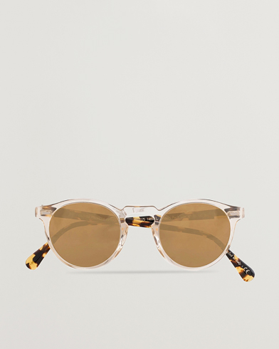 Mies |  | Oliver Peoples | Gregory Peck Sunglasses Honey/Gold Mirror