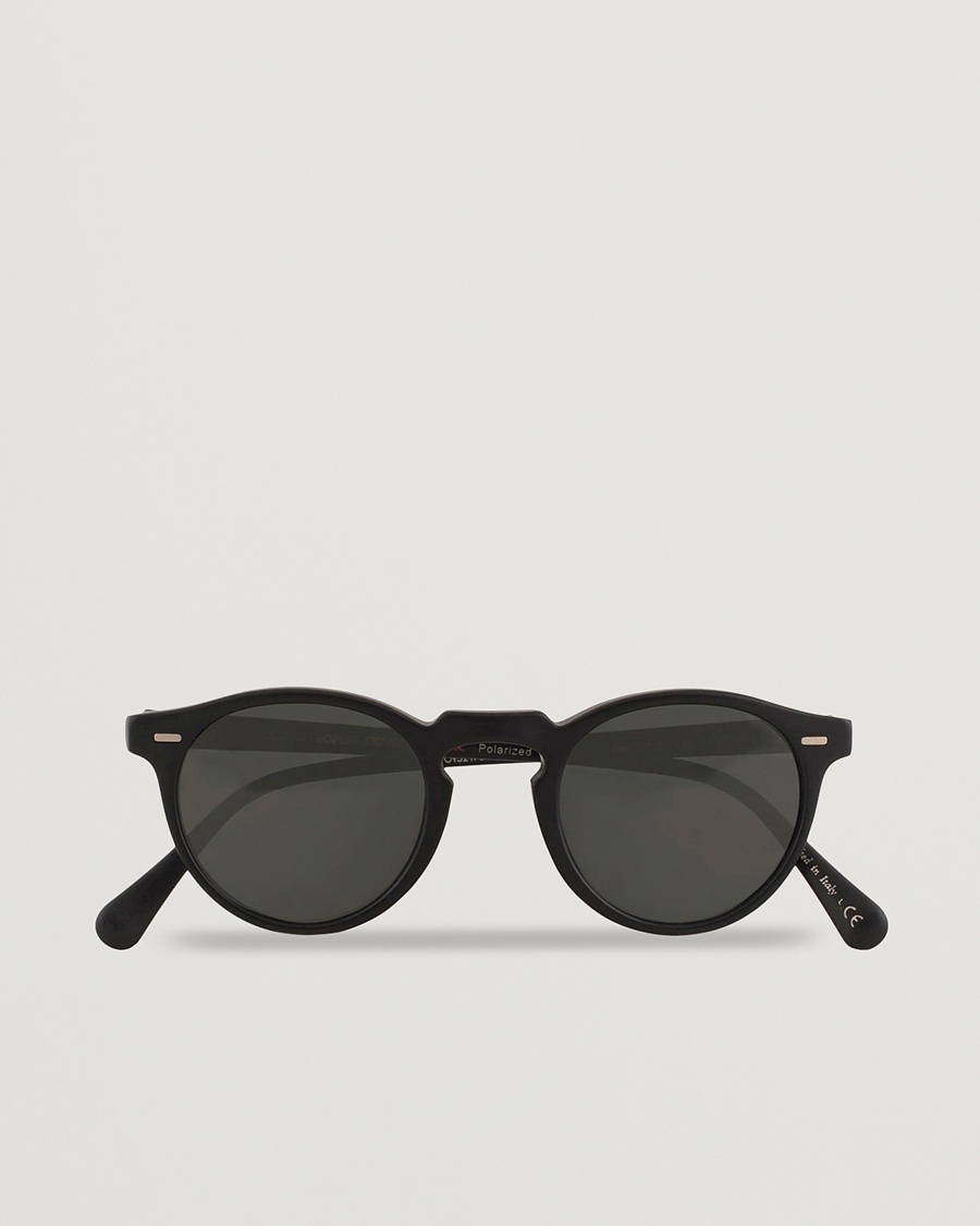 Oliver Peoples Gregory Peck Sunglasses Black/Midnight – Musta