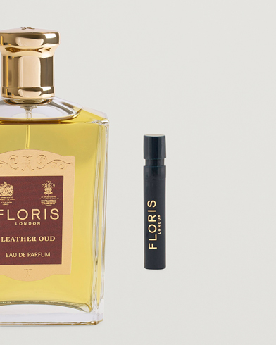 Miehet |  |  | Floris London Leather Oud Eau de Parfum 1,2ml Sample