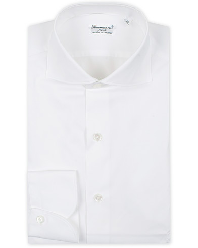  Milano Slim Fit Poplin Shirt White