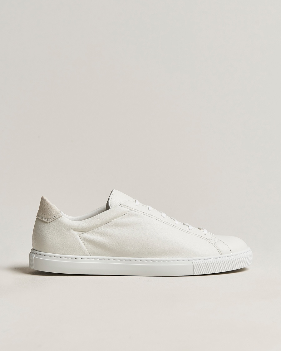 CQP Racquet Sneaker White Leather – Valkoinen
