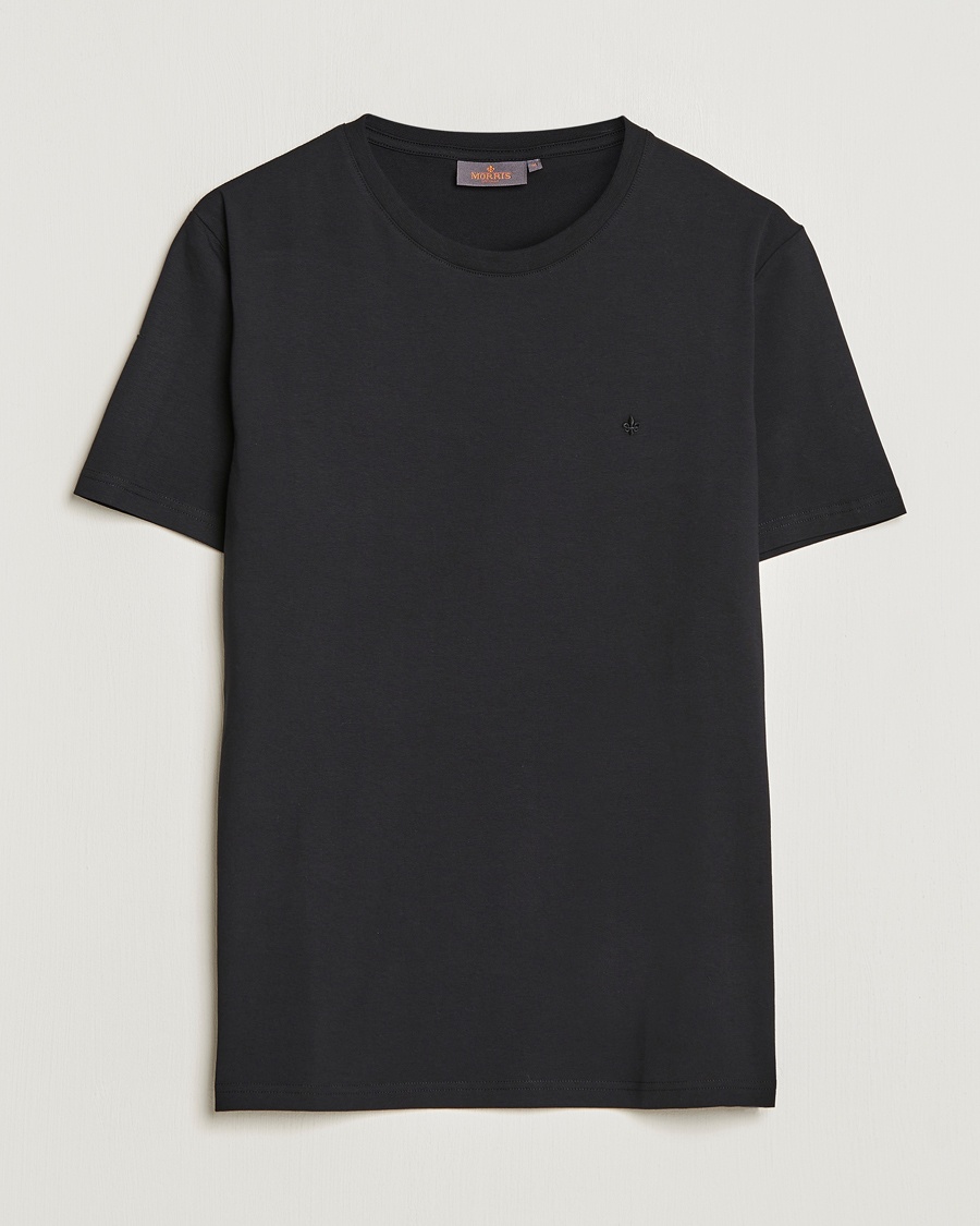 Morris James T-Shirt Black – Musta