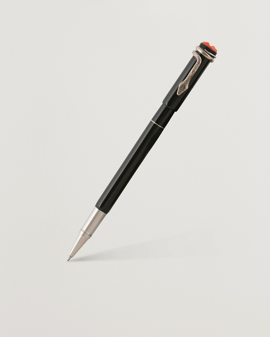 Montblanc Heritage Rouge & Noir Rollerball Pen Black – Musta