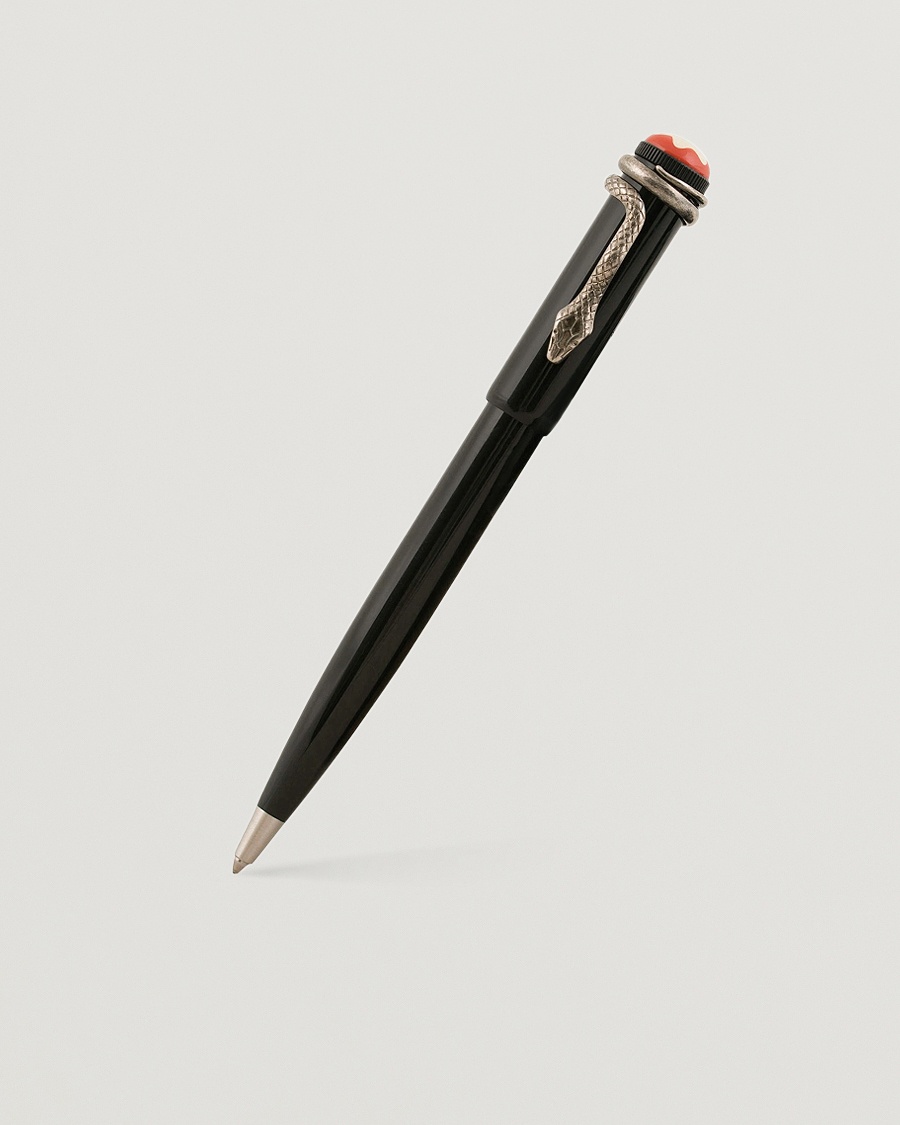 Montblanc Heritage Rouge & Noir Ballpoint Pen Black – Musta