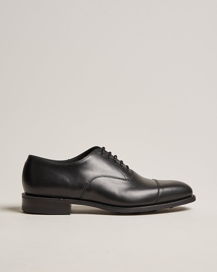 Loake 1880 Aldwych Single Oxford Black Calf – Musta