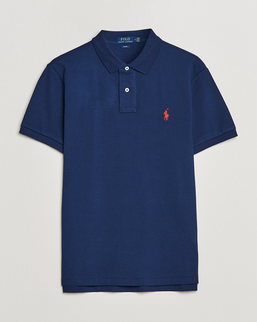 Polo Ralph Lauren Slim Fit Polo Newport Navy – Sininen