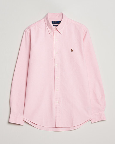 Mies | Preppy Authentic | Polo Ralph Lauren | Custom Fit Oxford Shirt Pink
