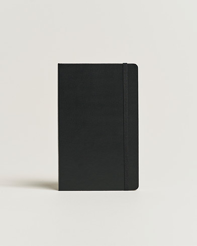 Lehtiöt |  Plain Hard Notebook Large Black