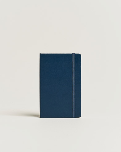 Lehtiöt |  Plain Hard Notebook Pocket Sapphire Blue