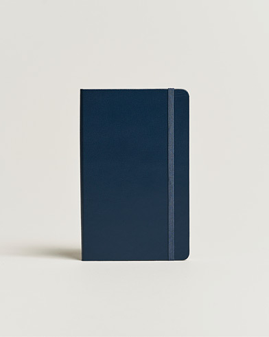 Miehet |  | Moleskine | Plain Hard Notebook Large Sapphire Blue