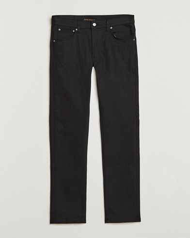 Mies | Contemporary Creators | Nudie Jeans | Lean Dean Organic Slim Fit Jeans Dry Ever Black