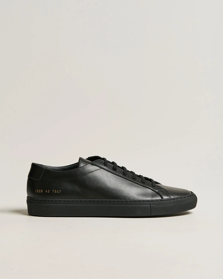 Common Projects Original Achilles Sneaker Black – Musta