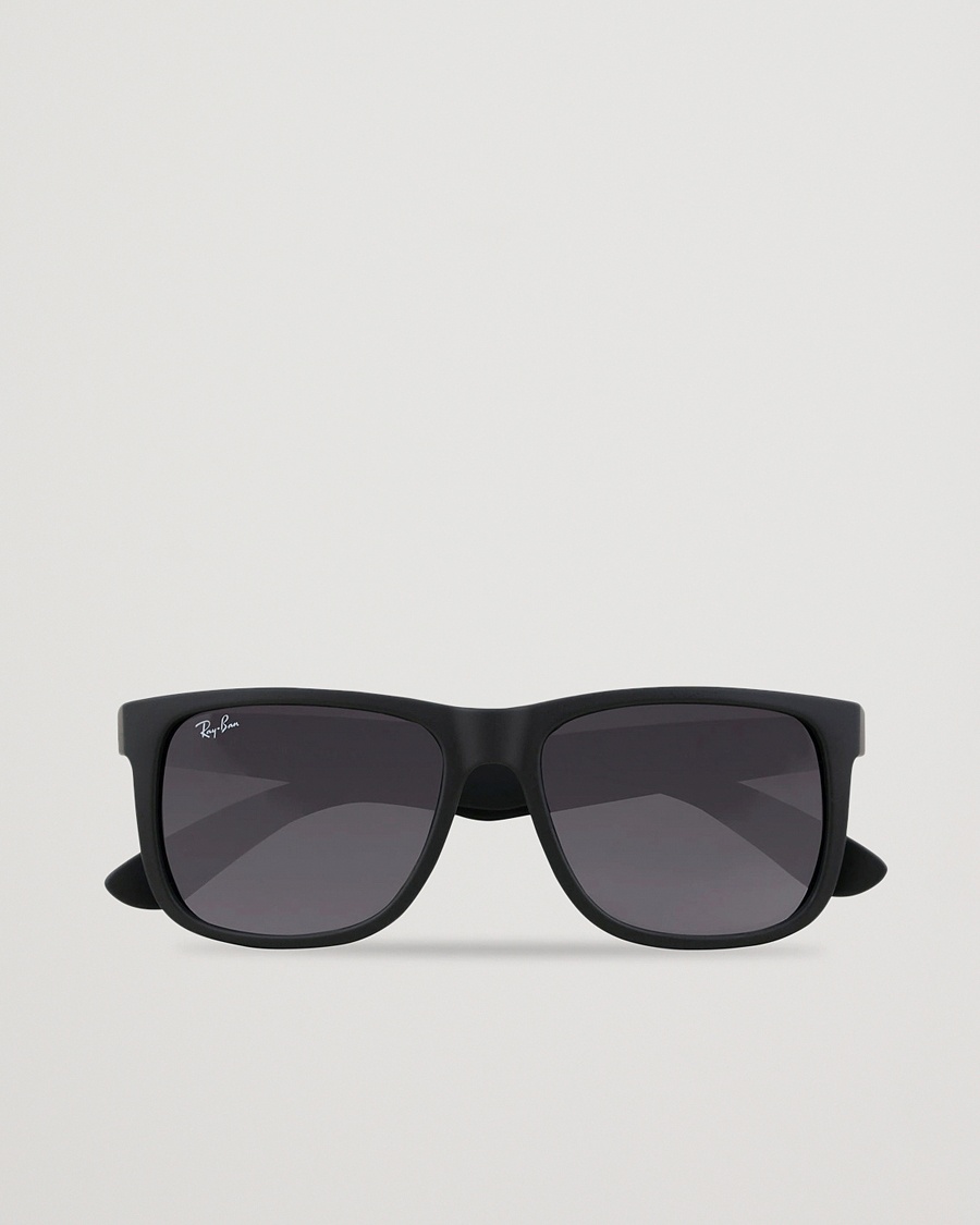 Ray-Ban 0RB4165 Justin Sunglasses Matte Black – Musta