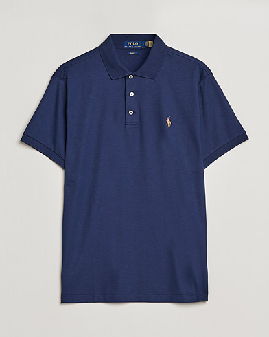 Mies |  | Polo Ralph Lauren | Slim Fit Pima Cotton Polo French Navy