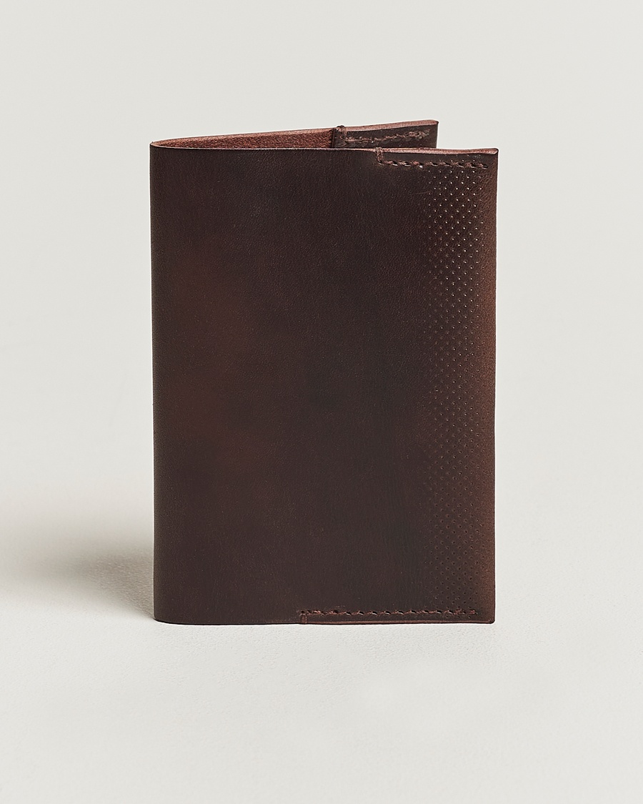 Tärnsjö Garveri Passport Cover Dark Brown – Ruskea