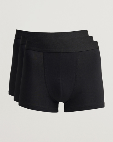 Mies | Trunks | Bread & Boxers | 3-Pack Boxer Brief Black