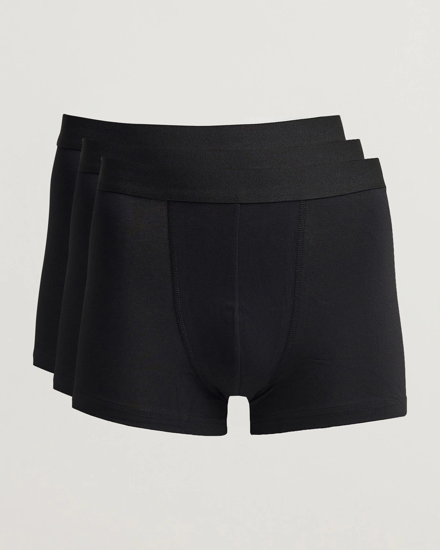 Bread & Boxers 3-Pack Boxer Brief Black – Musta
