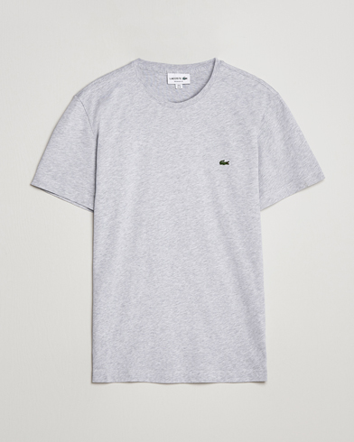 Mies | Lacoste | Lacoste | Crew Neck T-Shirt Silver Chine
