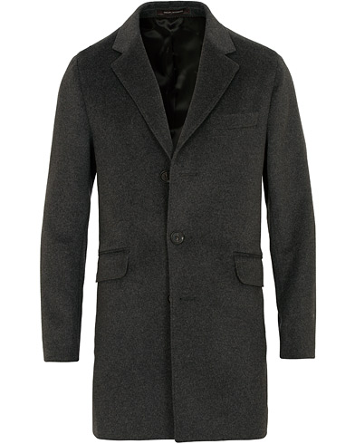  Saks Wool/Cashmere Coat Grey