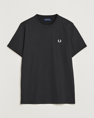 Mies | Fred Perry | Fred Perry | Ringer Crew Neck Tee Black