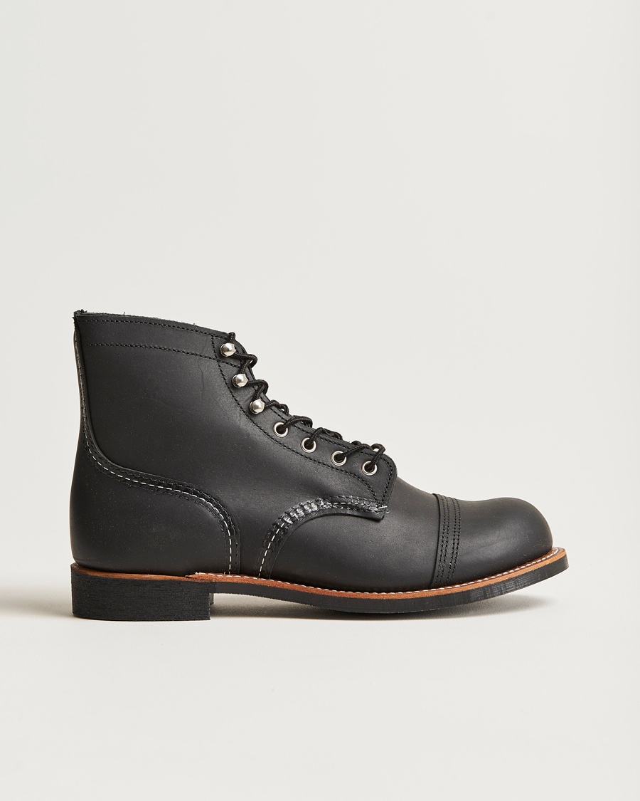 Red Wing Shoes Iron Ranger Boot Black Harness – Musta
