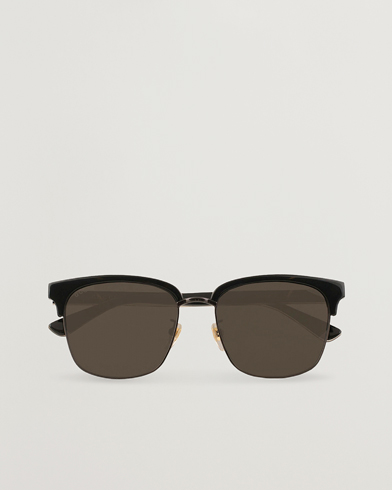 Miehet | D-malliset aurinkolasit | Gucci | GG0382S Sunglasses Black/Grey