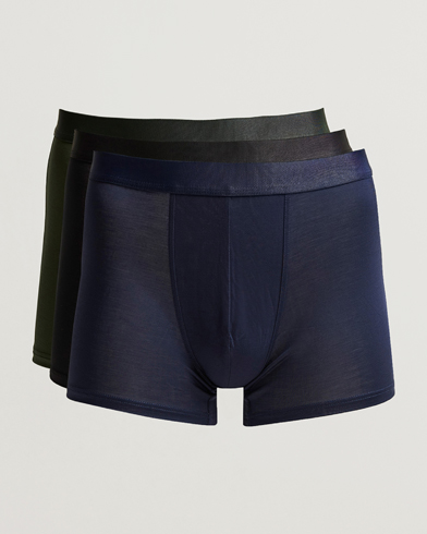 Mies | Alle 100 | CDLP | 3-Pack Boxer Briefs Black/Army Green/Navy