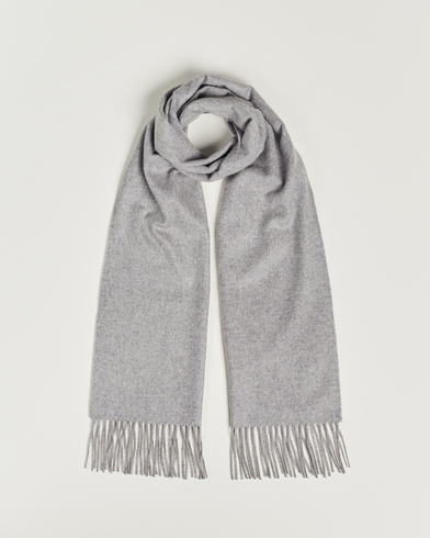 Mies | Asusteet | Piacenza Cashmere | Cashmere Scarf Light Grey