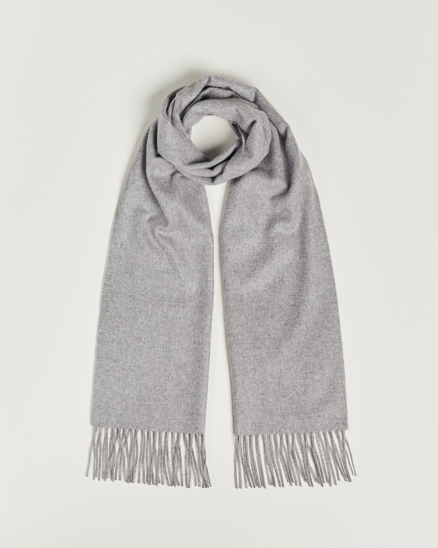 Piacenza Cashmere Cashmere Scarf Light Grey – Harmaa