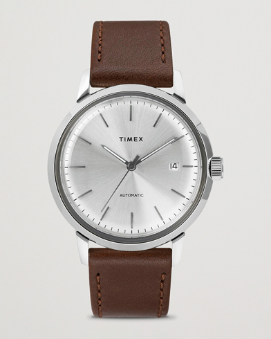 Mies |  | Timex | Marlin Automatic 40mm Silver Dial