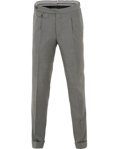 Mies |  | Morris Heritage | Jason Plain Trousers Grey