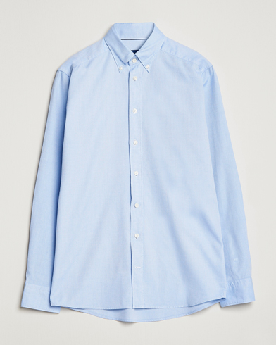 Mies |  | Eton | Slim Fit Royal Oxford Button Down Light Blue