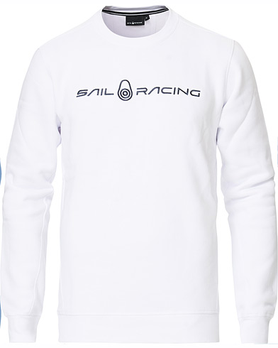 Mies | Puserot | Sail Racing | Bowman Crew Neck Sweater White