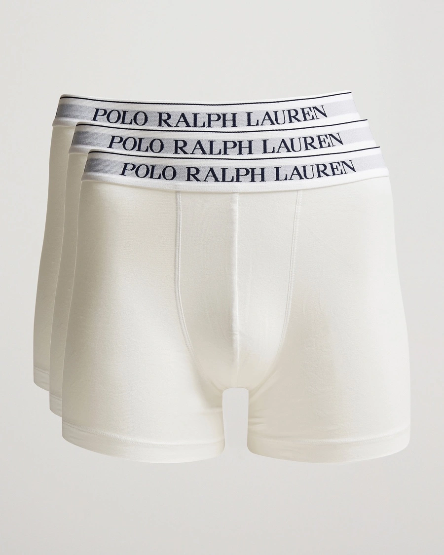 Polo Ralph Lauren 3-Pack Stretch Boxer Brief White – Valkoinen