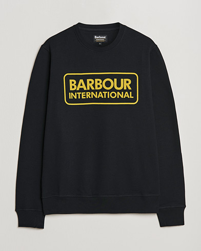 Miehet |  | Barbour International | Large Logo Sweatshirt Black