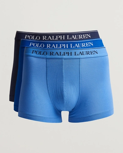 Mies | Alushousut | Polo Ralph Lauren | 3-Pack Trunk Navy/Saphir/Bermuda