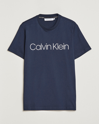 Mies | T-paidat | Calvin Klein | Front Logo Tee Navy