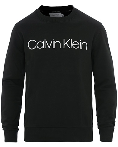 Mies |  | Calvin Klein | Front Logo Sweatshirt Black