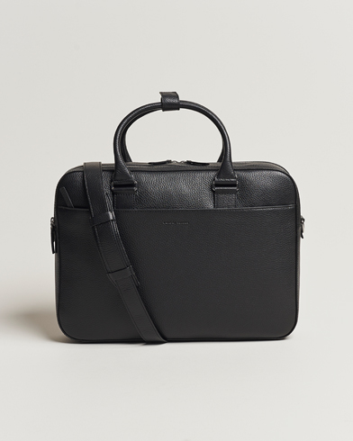 Mies | Tiger of Sweden | Tiger of Sweden | Burin Grained Leather Breifcase Black