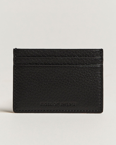 Mies |  | Tiger of Sweden | Wake Grained Leather Cardholder Black