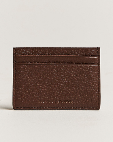 Mies |  | Tiger of Sweden | Wake Grained Leather Cardholder Brown